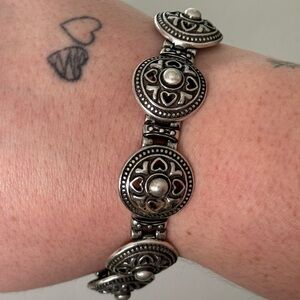 Brighton Silver Heart Bracelet
